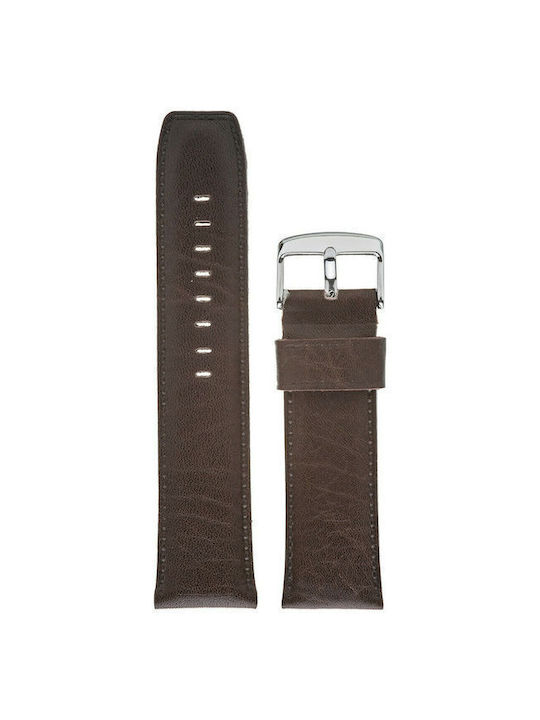 Tzevelion Leather Strap Brown 20mm