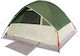 vidaXL Camping Tent Igloo Green for 6 People