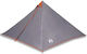 vidaXL Cort Tip Teepee Gri pentru 7 Persoane