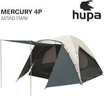Hupa Σκηνή Camping Πράσινη με Διπλό Πανί 4 Εποχών για 4 Άτομα