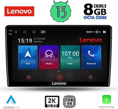 Lenovo Ηχοσύστημα Αυτοκινήτου για Dacia Duster 2012-2019 (Bluetooth/USB/AUX/WiFi/GPS/Apple-Carplay/Android-Auto) με Οθόνη Αφής 9"