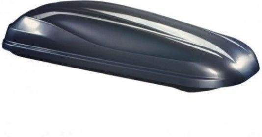 Μπαγκαζιέρα Οροφής Junior Altro 185x80x41cm Διπλό Άνοιγμα Κλειδί 460 Λίτρα Γκρι Υαλιγστερή