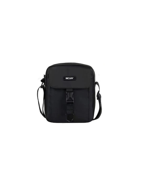 Mcan Herrentasche Schulter / Crossbody Schwarz