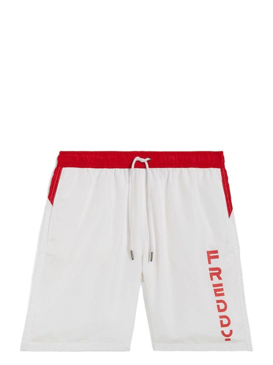 Freddy Men's Swimwear Bermuda White