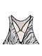 Bikini Dreieck Tierdruck Beige