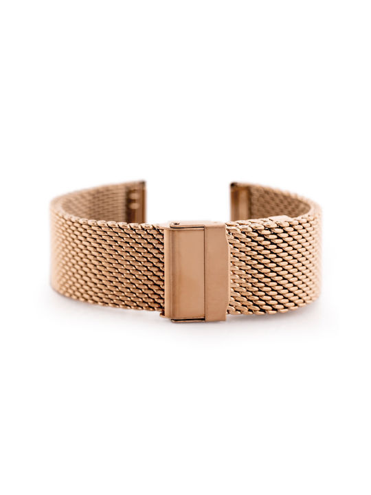 Pacific Metallic Bracelet Pink Gold 24mm