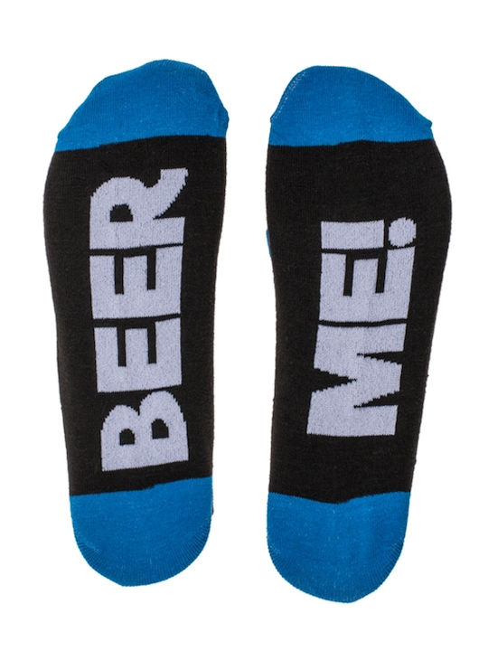 Out of the Blue Beer me Κάλτσες με Σχέδια Μπλε