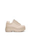 BuyBrand Damen Sneakers Beige