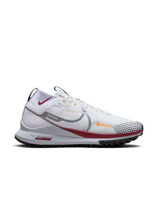 Nike Pegasus Trail 4 GTX Ανδρικά Αθλητικά Παπούτσια Trail Running Λευκά Αδιάβροχα με Μεμβράνη Gore-Tex