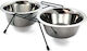 Barry King Metallischer Futter- / Trinknapf für Hund & Katze 1.8lt