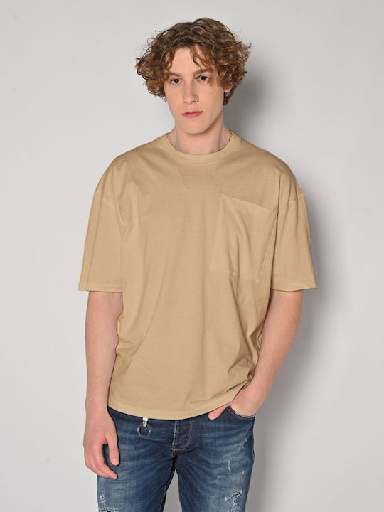 Brokers Jeans T-shirt Beige