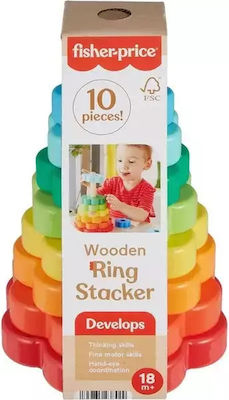 Fisher Price Stacking Toy made of Wood