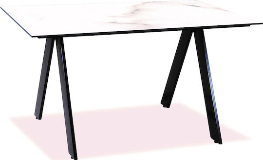 Τραπέζι 120x68x75 Λευκό