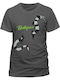 Gildan T-shirt Γκρι Βαμβακερό