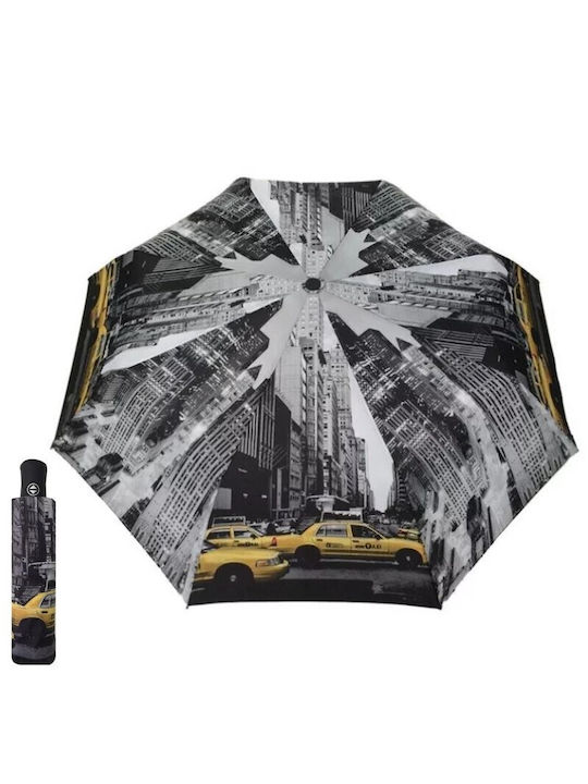 Smati Automatic Umbrella Compact Black
