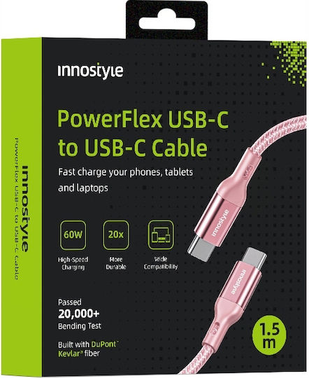Samsung USB-C to Lightning Cable 60W Ροζ 2m (ICC150ALBP)