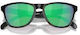 Oakley Frogskins Kinder-Sonnenbrillen mit Spiegel Gläsern Schwarz