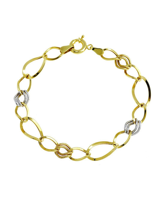 Ioannou24 Bracelet Chain made of Gold 14K