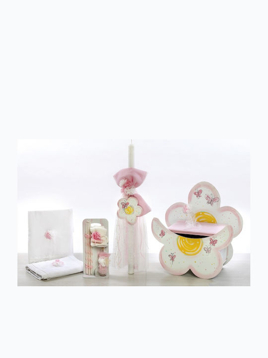 Bellissimo Dreamy Flower Taufset mit Thema Schmetterling SKV-2113