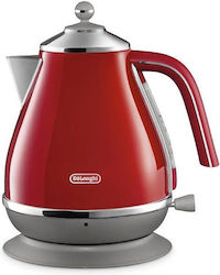 De'Longhi Icona Capitals Kettle 1.7lt 2000W Red