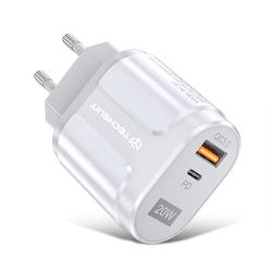 Techsuit Charger Without Cable with USB-A Port ...