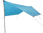 vidaXL Cort / Umbrelă de Plajă Albastru 380x210cm