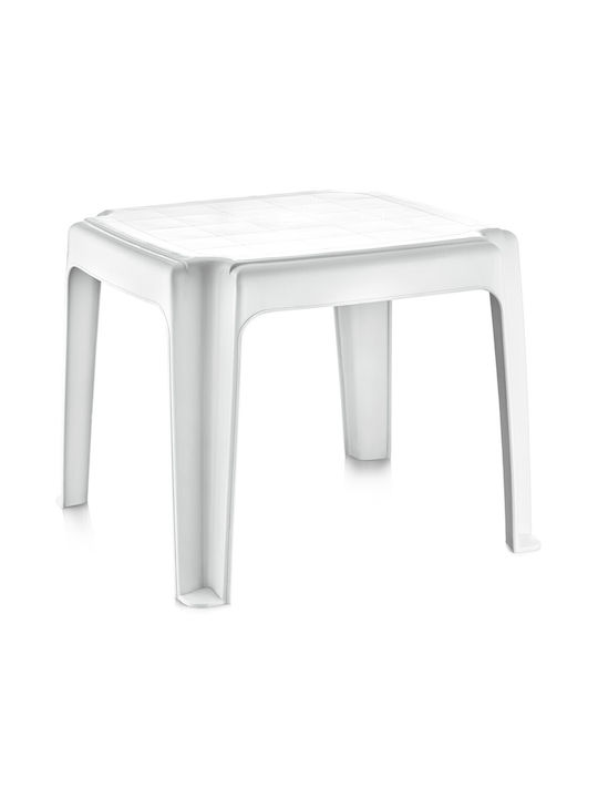 Tisch 50x50cm Monoblock Weiß Hs-300