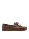 Δερμάτινα Ανδρικά Boat Shoes σε Καφέ Χρώμα