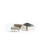 Decora Pastry Tool Chromium Clips Egg Molds Set made of Metal 5x3cm 4pcs