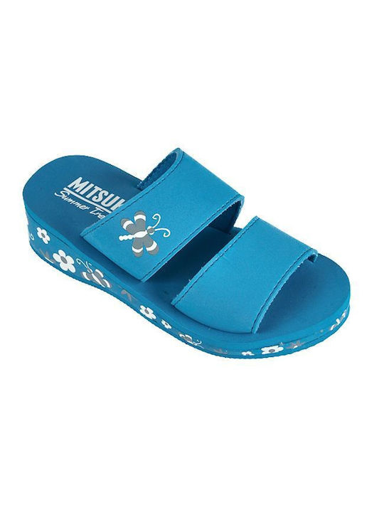 Mitsuko Kids' Slides Blue