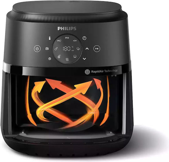 Philips Series 2000 Air Fryer 4.2lt Μαύρο