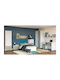 Drei Türen Schrank Braun 149.8x55.3x210cm