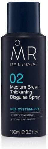 Mr Jamie Stevens Προσωρινή Βαφή Μαλλιών σε Spray Medium Brown 100ml