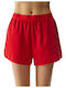 4F Women's Shorts Beachwear Red