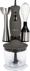 Clatronic Hand Blender with Stainless Rod Gray