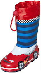 Playshoes Прашки за деца Racing Car Червени