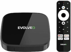 Evolveo TV-Box 4K UHD mit WiFi USB 2.0 4GB RAM und 32GB Speicherplatz mit Betriebssystem Android