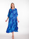 Rima Beachwear Women's Caftan Beachwear Blue