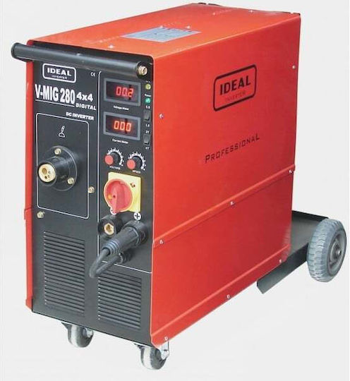 Ideal Industries Ηλεκτροκόλληση Inverter MIG / MAG με Μέγιστο Ρεύμα Συγκόλλησης 280A
