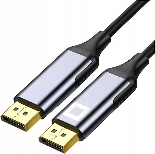 Kabel DisplayPort-Stecker - DisplayPort-Stecker 1m Gray (CO2-0014)
