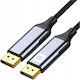 Cable DisplayPort male - DisplayPort male 2m Γκρι (CO2-0015)