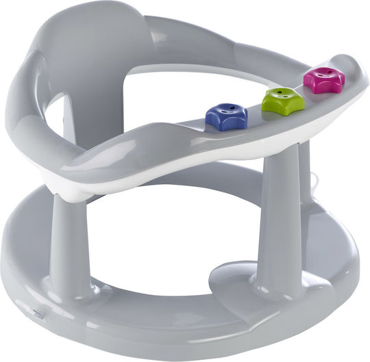 Thermobaby Baby Badewannen Sitz Aquababy Grau