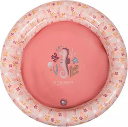 Little Dutch Kinder Schwimmbad PVC Aufblasbar 80x80cm Rosa