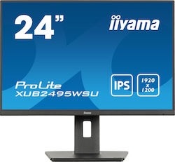 Iiyama ProLite XUB2495WSU-B7 IPS HDR Monitor 24" FHD 1920x1200 με Χρόνο Απόκρισης 4ms GTG