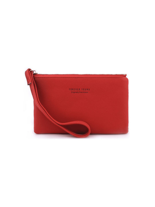 Pierre Loues Small Women's Wallet Red