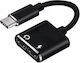 USB-C Männlich Zu USB-C 2x Weiblich 1Stück CO2-0069