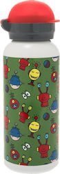 Polo Kids Water Bottle Thermos Aluminium Monsters 450ml