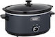 Tesla Electronics S500 Slow Cooker 270W με Χωρητικότητα 6.5lt Γκρι
