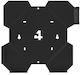 4mount Console Holder Set Ps4 Slim Black