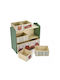 U-Grow Toy Storage System made of Wood Green 1pcs